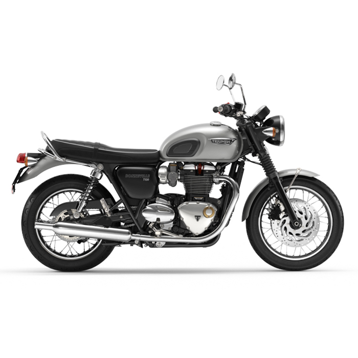 Xe Môtô Triumph Bonneville T120 ALUMINIUM SILVER