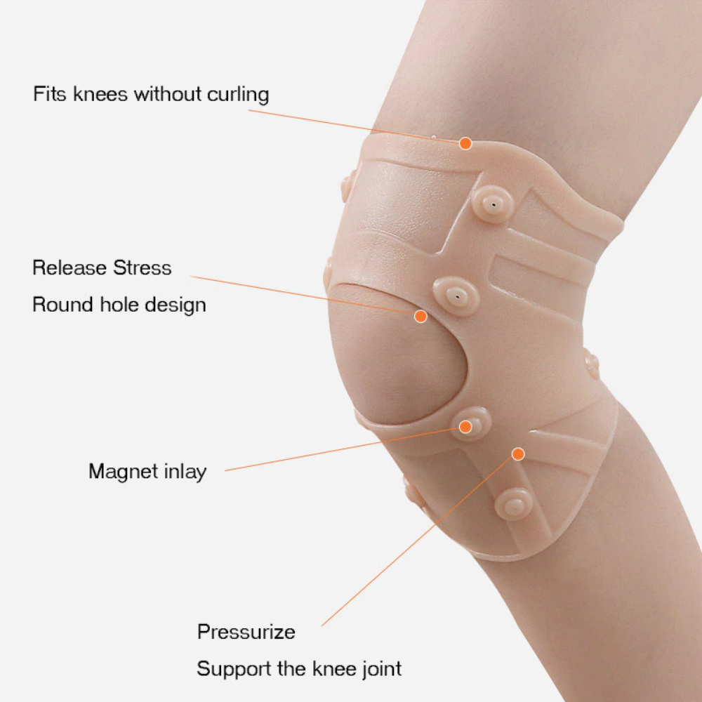 Miếng đệm đầu gối Hỗ trợ 10 liệu pháp từ tính KneePad Giảm đau Chống viêm khớp Đầu gối Massage xương bánh chè Tay áo Nẹp bảo vệ đầu gối Miếng đệm đầu gối Color: 1Pc wrist brace
