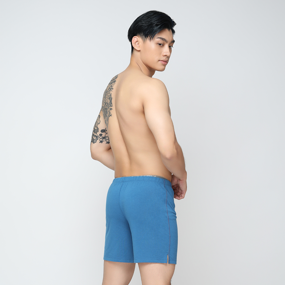 Quần Lót Nam Jockey Dáng Knit BoxerUSA Originals Xanh Đa Sắc Cao Cấp - J1124