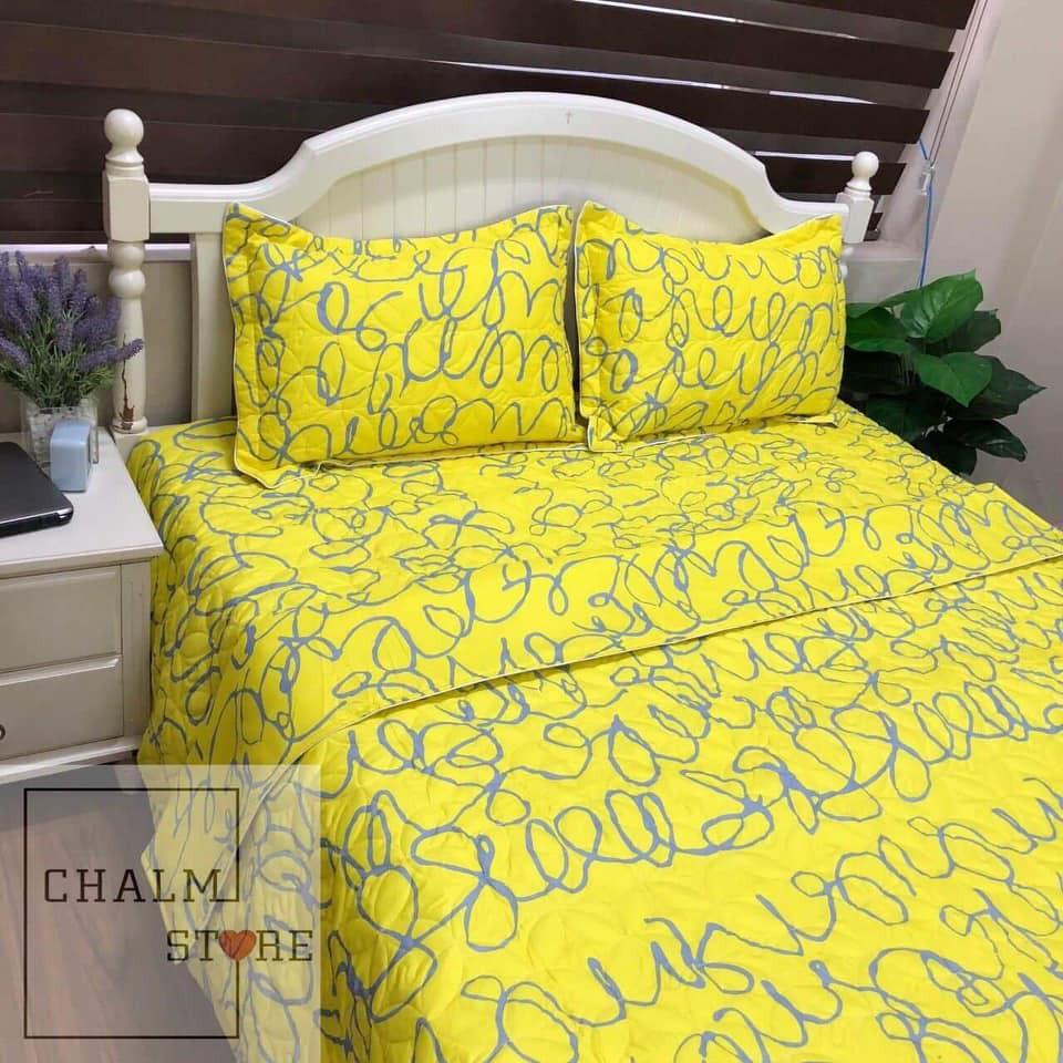 BỘ CHĂN GA COTTON POLY TRẦN BÔNG