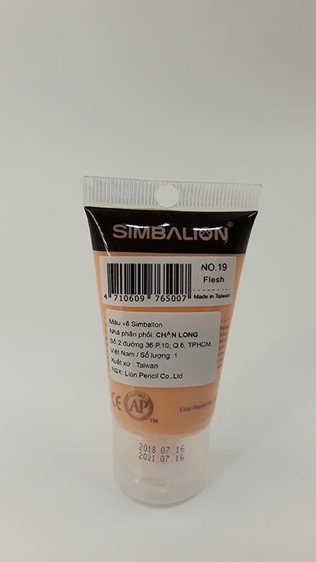 Màu Vẽ Simbalion Acrylic 30ml NAC30 - 19 - Da