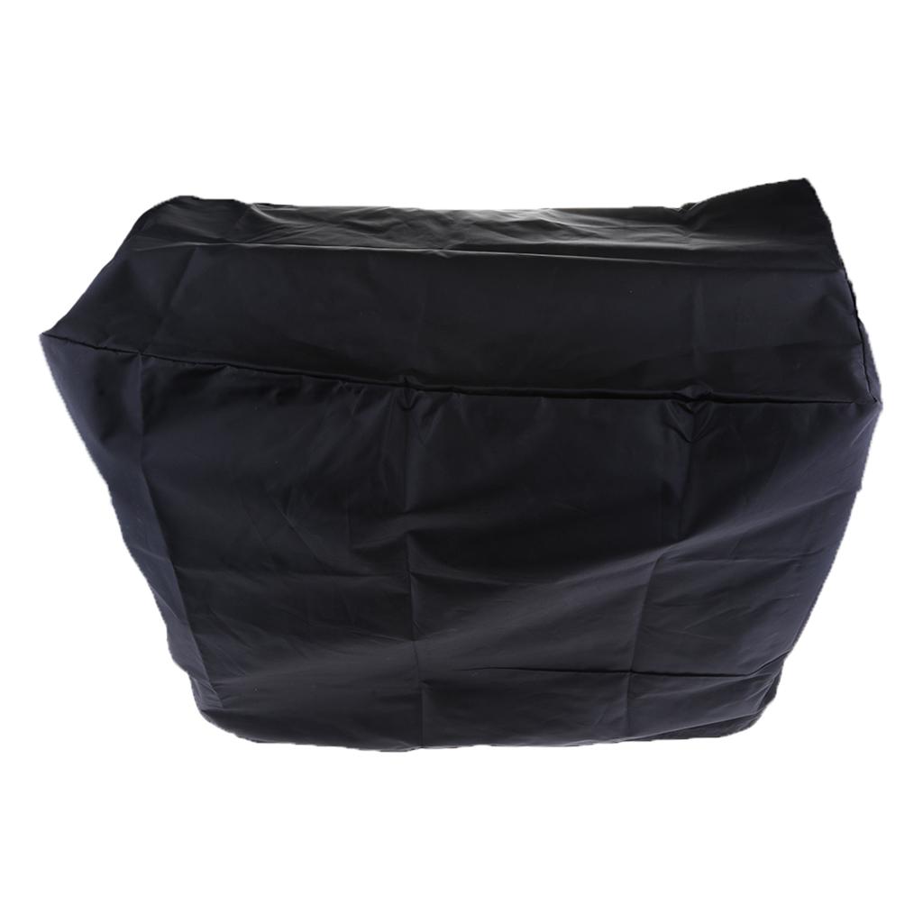 Black Waterproof Marine Boat Outboard Motor Protector Cover