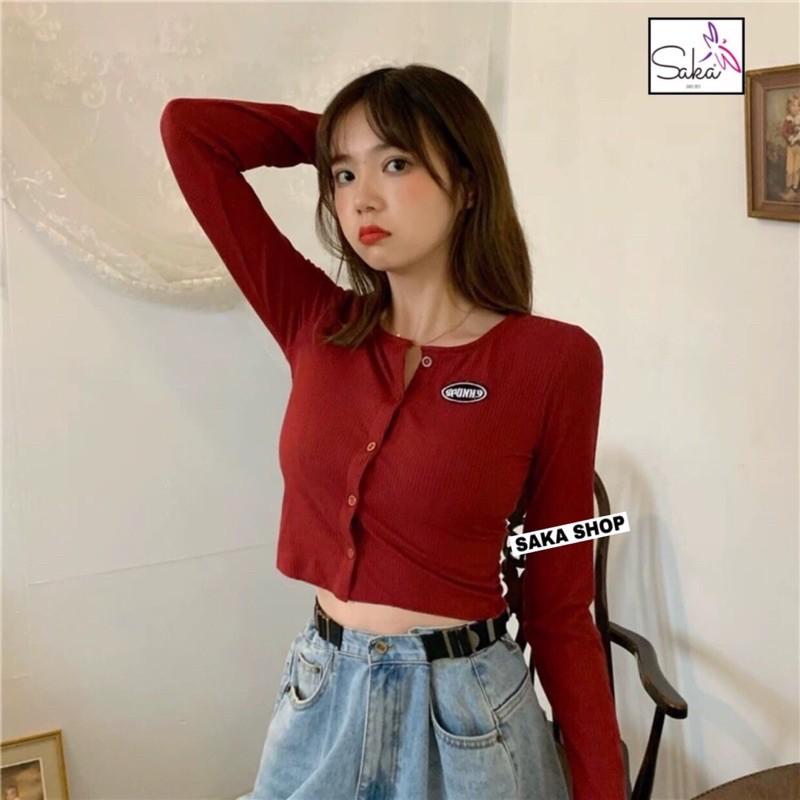 ÁO CROPTOP TAY DÀI