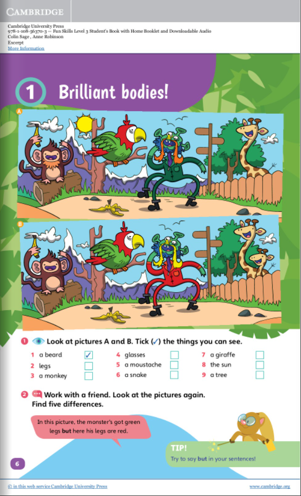 Fun Skills Level 3 Student's Book With Home Booklet And Downloadable Audio