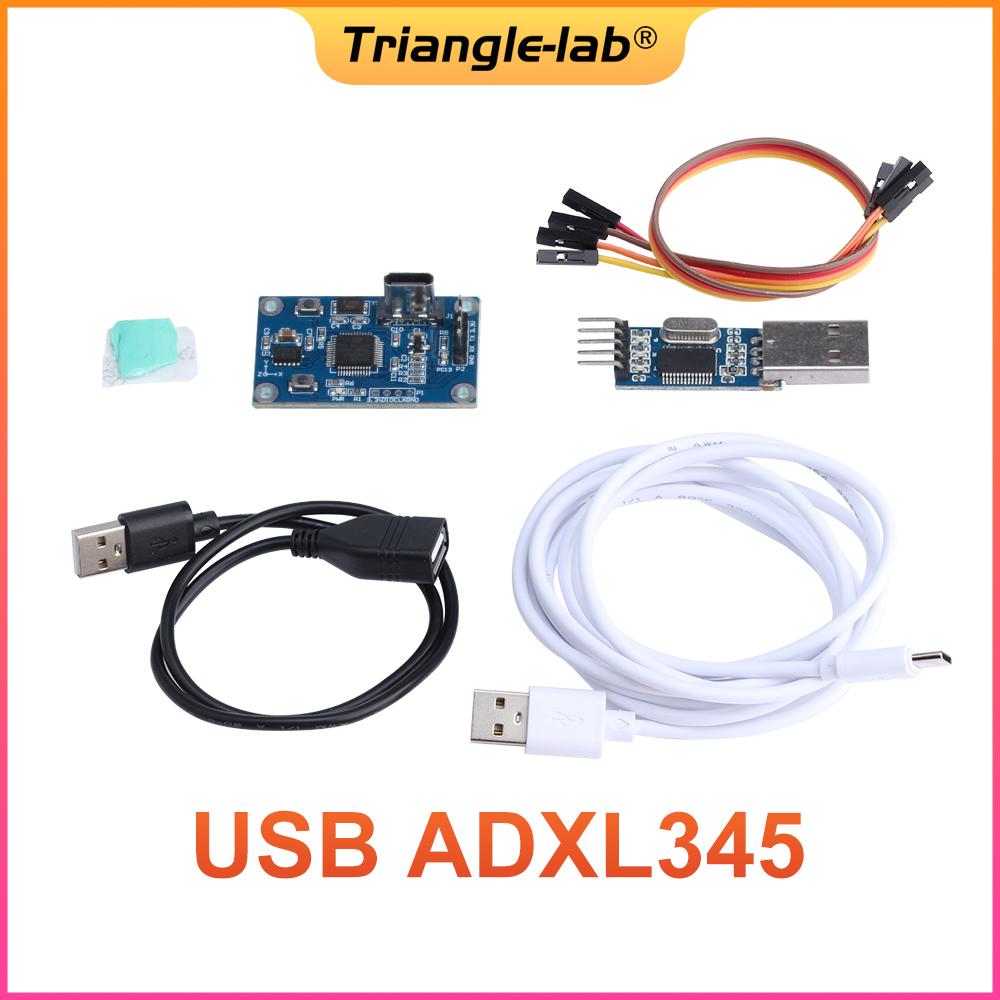 Trianglelab USB ADXL345 gia tốc kế cho Kilpper Input Shaper Auto Auto Contract Contraction Giao diện USB Máy in 3D