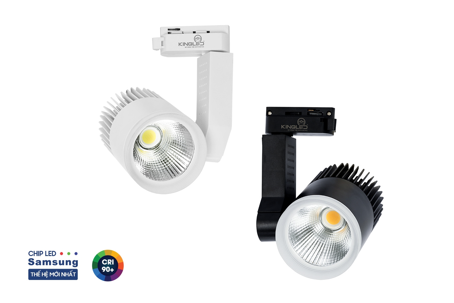 Đèn Led Rọi Ray 12W Beryl (DTL-12SS) KINGLED