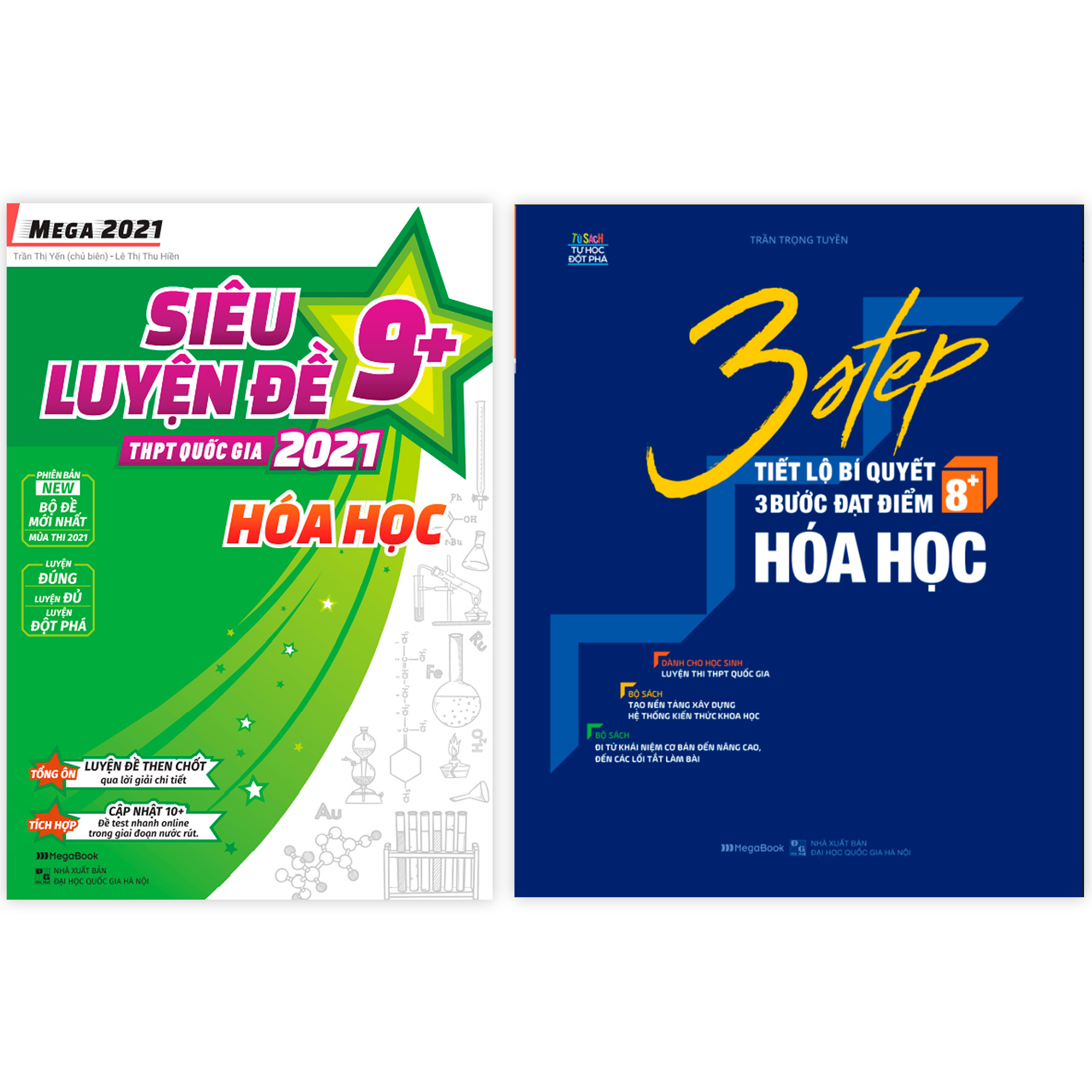 Combo Ôn tập &amp; Luyện đề Hóa học THPT Quốc gia 2021 (Giai đoạn Tổng ôn nước rút)