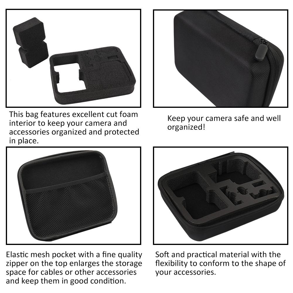 Túi chống sốc cho Sports Cam Gopro phụ kiện máy ảnh kích thước tùy chọn