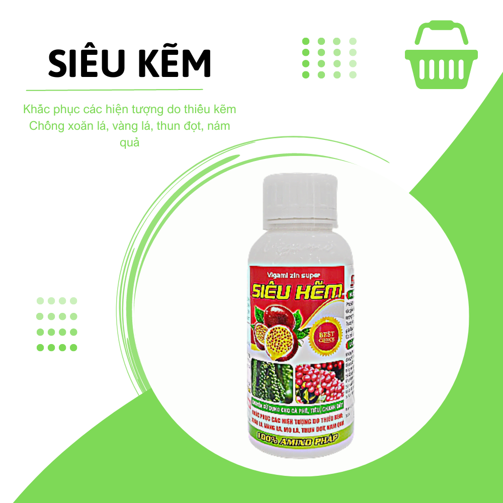 Phân bón VIGAMI ZINSUPER siêu kẽm 500ML