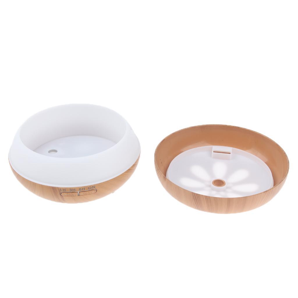 500ml Aroma Humidifier Fragrance Essential Oils Diffuser Set EU Plug