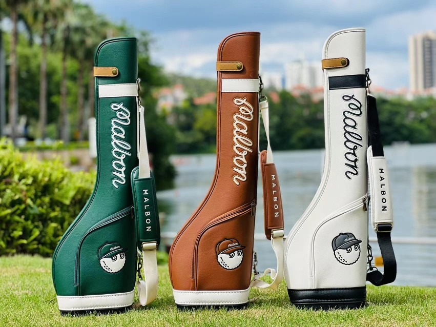 Túi Gậy Golf Size Nhỏ Mini Da PU Chống Thấm Nước Cao Cấp (Đựng 6 - 9 gậy)