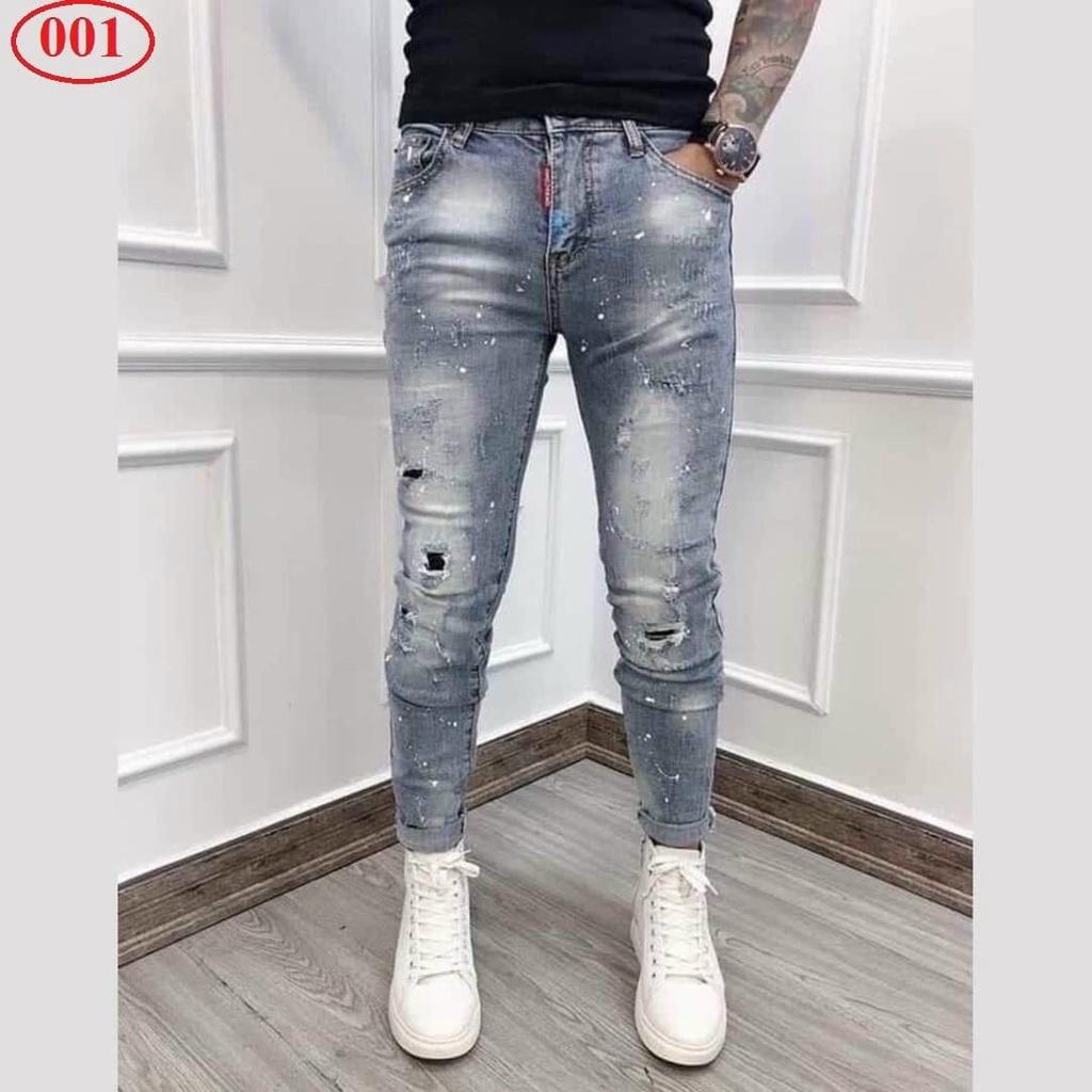 Quần Bò Nam cao cấp, chất jean co dãn mẫu mới nhất năm 2022