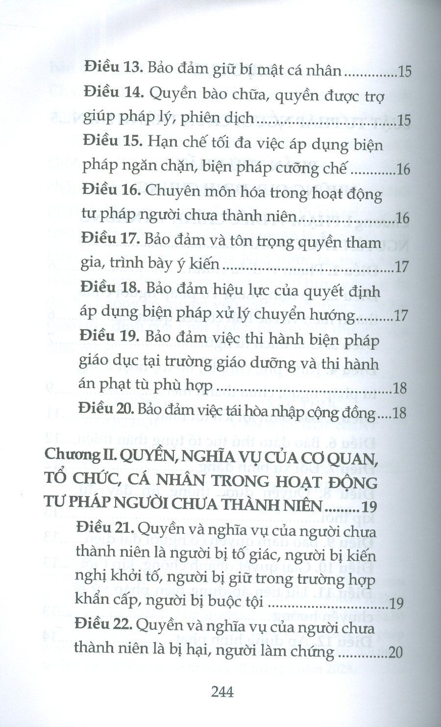 Luật Tư Pháp Người Chưa Thành Niên (Sửa Đổi, Bổ Sung Năm 2025)