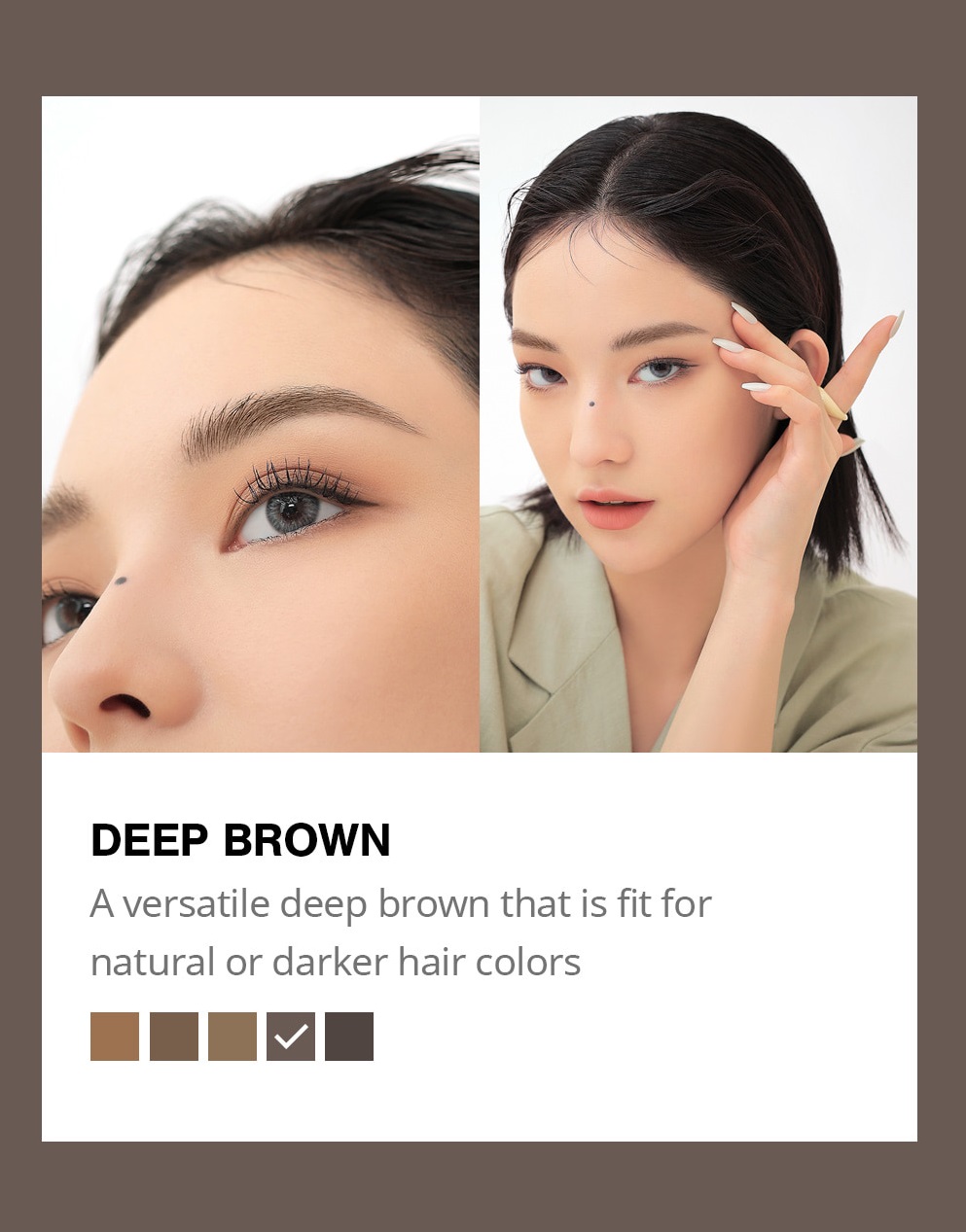 Bút Chì Kẻ Chân Mày 3CE EASY BROW DESIGNING PENCIL Dễ Dàng Tạo Nét Cho Chân Mày 0.13g