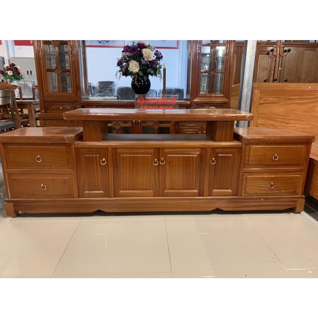 Kệ Tivi Xoan Đào 2m2