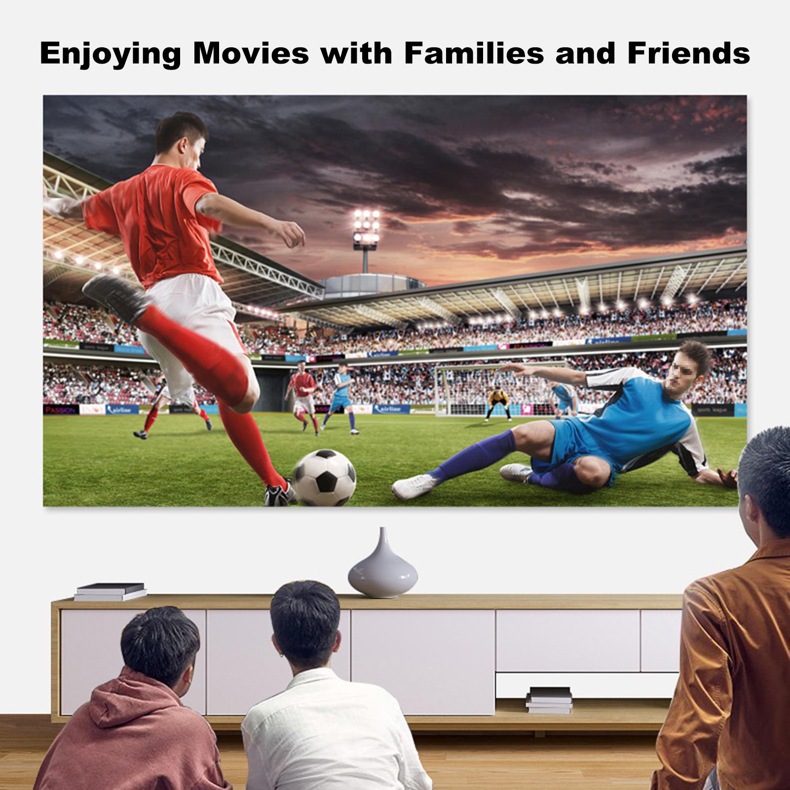 Màn hình chiếu 120inch 16:9 HD có thể gập lại cho gia đình