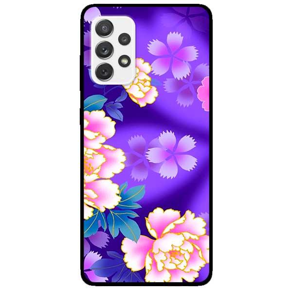 Ốp lưng dành cho Samsung Galaxy A32 / A52 / A52s / A72 - Hoa Ánh Tím