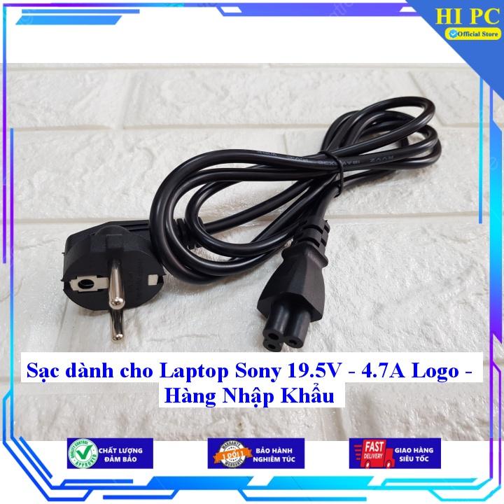 Sạc dành cho Laptop Sony 19.5V - 4.7A Logo - Kèm Dây nguồn - Hàng Nhập Khẩu