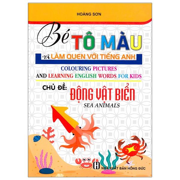 Bé Tô Màu Và Làm Quen Với Tiếng Anh - Chủ Đề Động Vật Biển