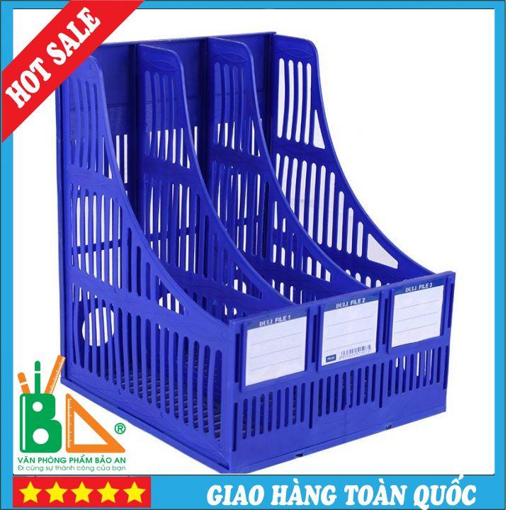 File 3 Ngăn Đựng Tài Liệu - Khay Tài Liệu 3 Ngăn