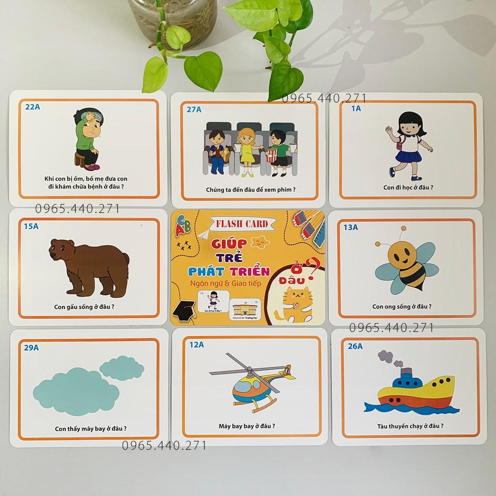 Bộ Flashcard 300 câu hỏi + trả lời giúp trẻ phát triển tư duy ngôn ngữ & giao tiếp: Ai? Cái gì? Ở đâu? Khi nào? Tại sao?