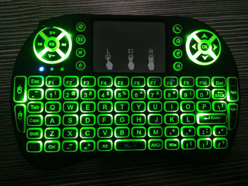 Bàn phím kiêm chuột không dây mini UKB 500 Mini Keyboard