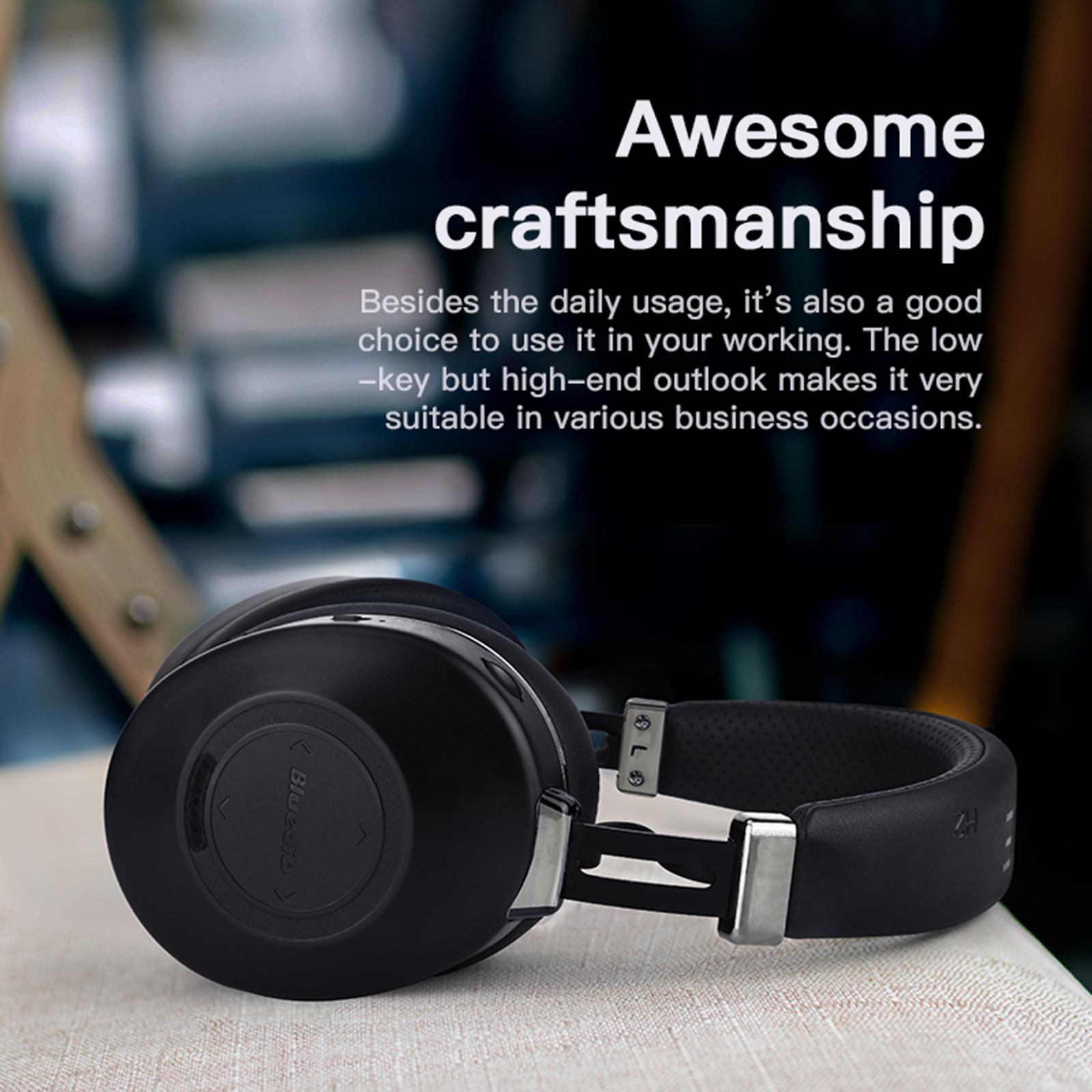 Tai nghe không dây Bluedio H2 ANC Bluetooth 5.0 Hỗ trợ âm thanh HIFI TF Card Line-in Cloud Chức năng Bước APP