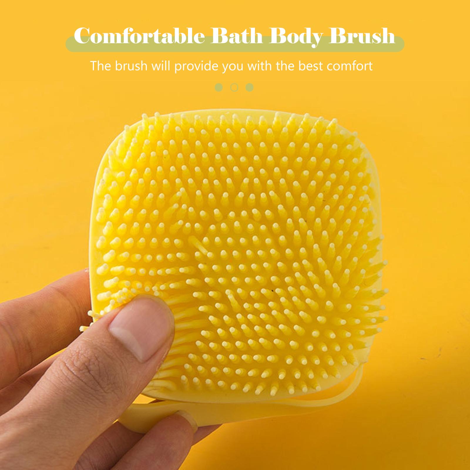 Bàn Chải Tắm Mềm Mát Xa Cho Thú Cưng