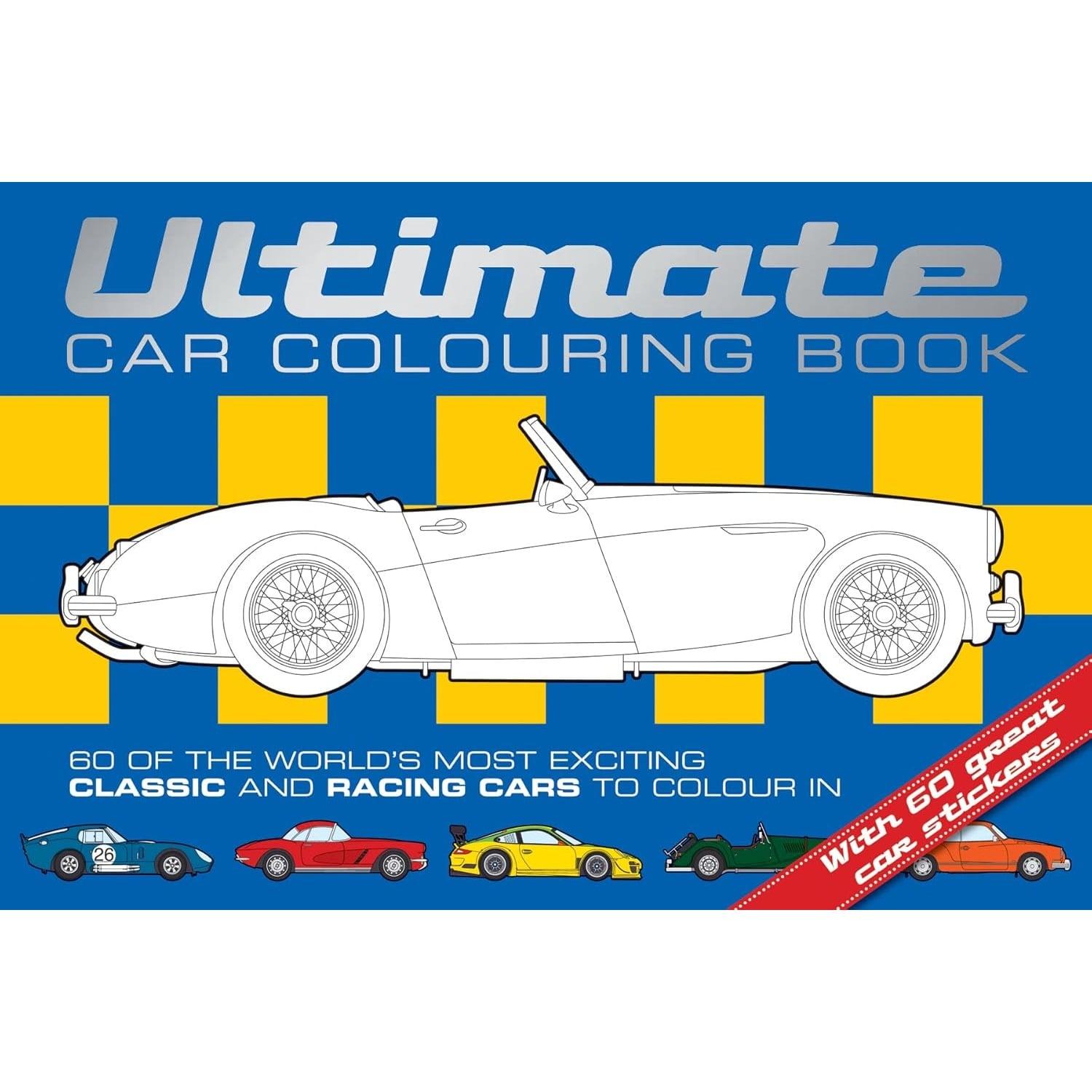 Sách Ultimate Car Colouring Book