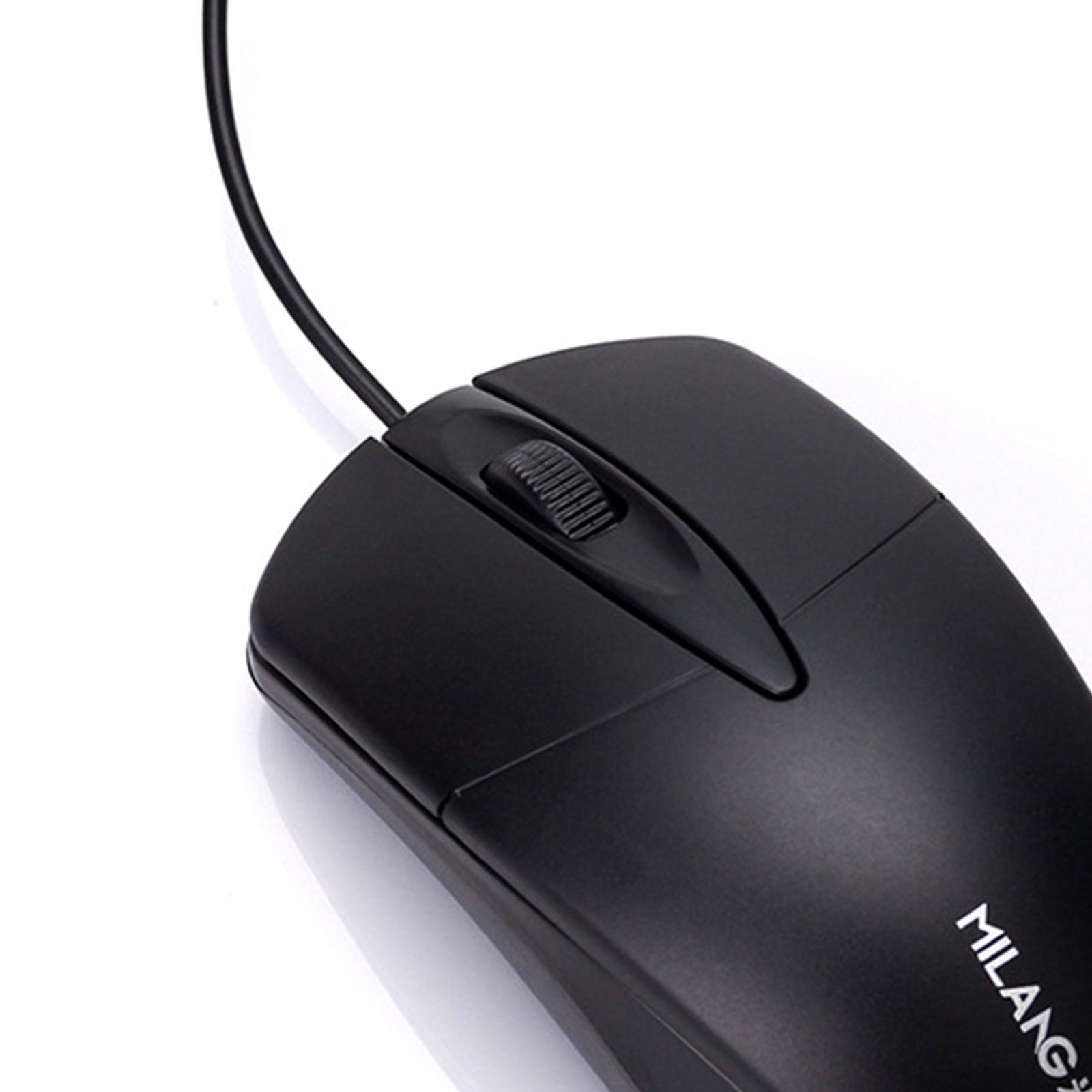 USB Wired Mouse Mice w/Scroll Wheel for PC Laptop Notebook Desktop 1000 DPI