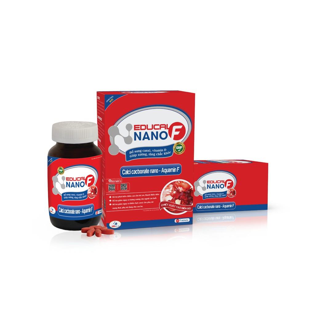 TPBVSK EDUCAL NANO F hộp 60 viên.