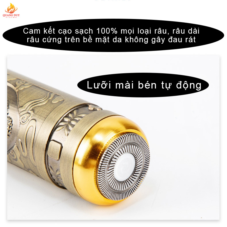 Máy cạo râu mini nam cầm tay thiết kế cổ điển