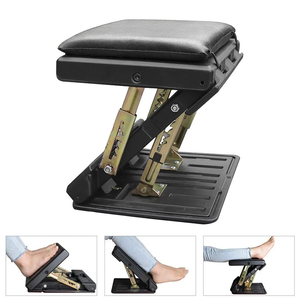 Bộ Kê Chân Nâng Hạ Ô Tô 4 chế độ Ergonomic Footrest