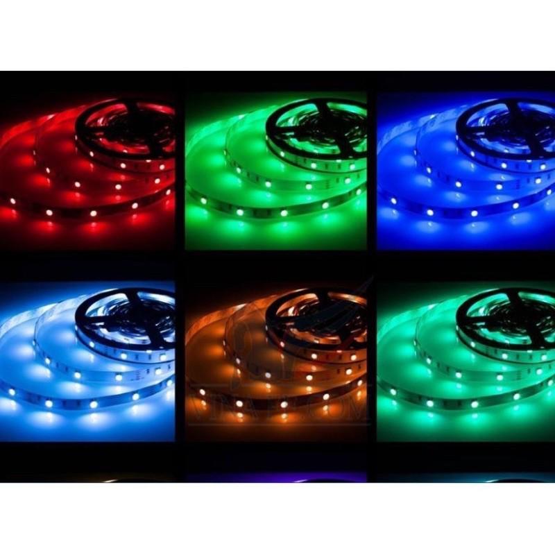 Led Dây 7 màu 5050 RGB Trong Nhà 24V