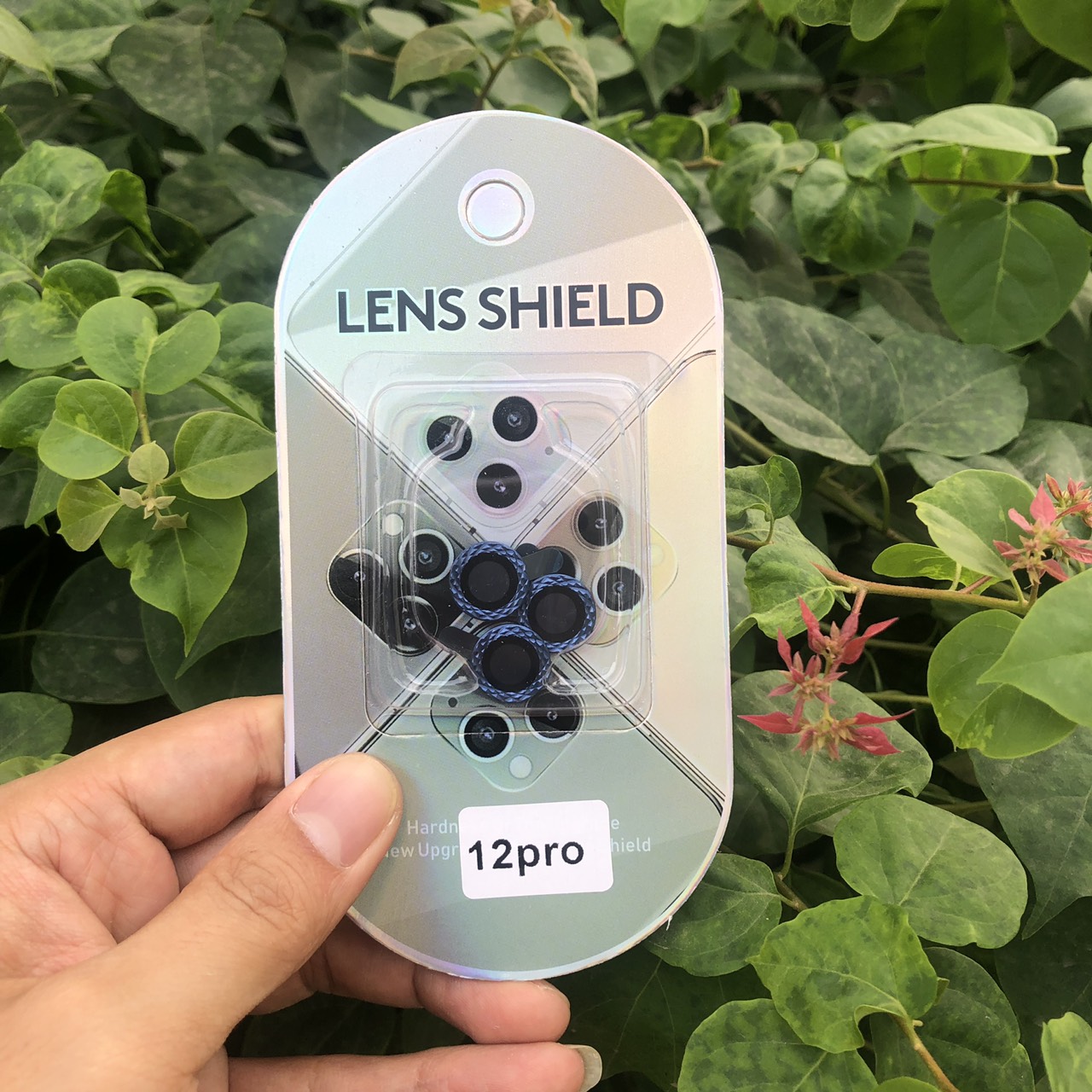 Bộ Vòng Bảo Vệ Camera Dành Cho iPhone 12Pro - 12Pro Max  - Chống Bụi, Hạn chế vân tay & Mờ Camera - Phay Kim Cương Siêu Chất