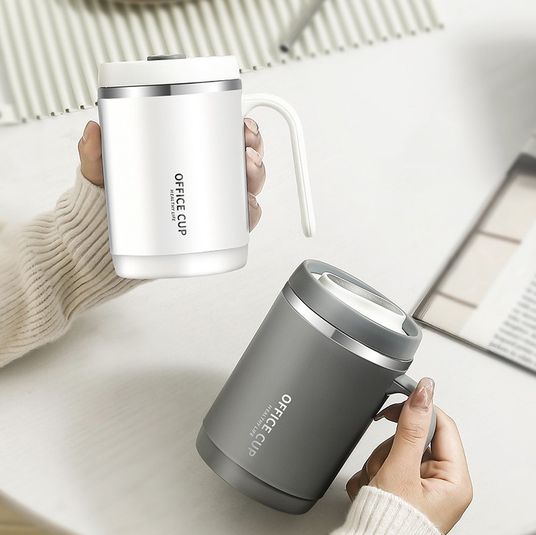 Ly Giữ Nhiệt Office Cup 500ml Kèm ống hút