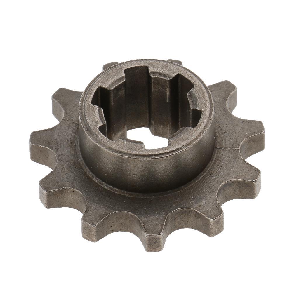 2 Pieces 11t 17t Front Sprocket Motorized Sprocket for 49cc Motor Mini