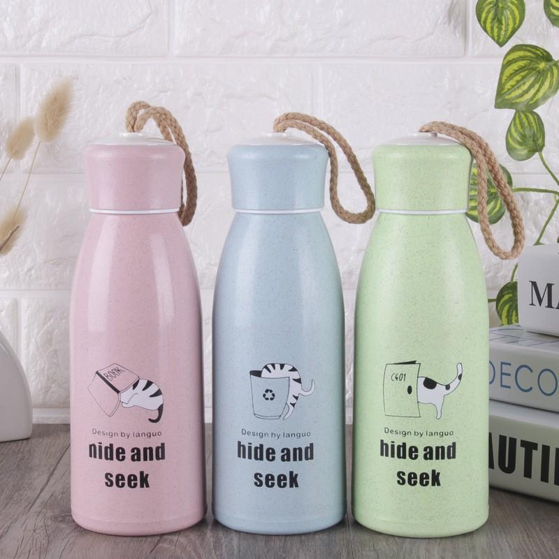 Bình đựng nước thủy tinh lúa mạch