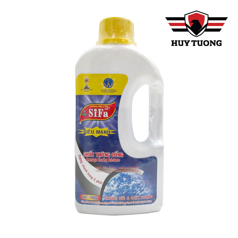 Chất Thông Tắc Cống SiFa Siêu Mạnh - Chống Hôi Diệt Khuẩn 700g