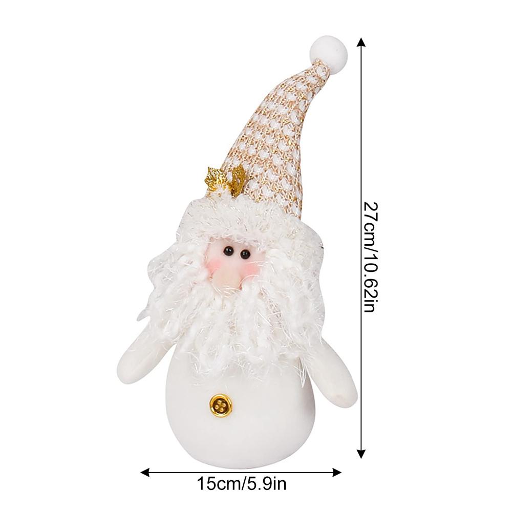 Người Tuyết Giáng Sinh Santa Gnome Bắc Âu In Hình Hoa Lá Sang Trọng Quốc Đồ Chơi Mùa Đông Bàn Trang Trí Đồ Trang Trí Nhà Cửa