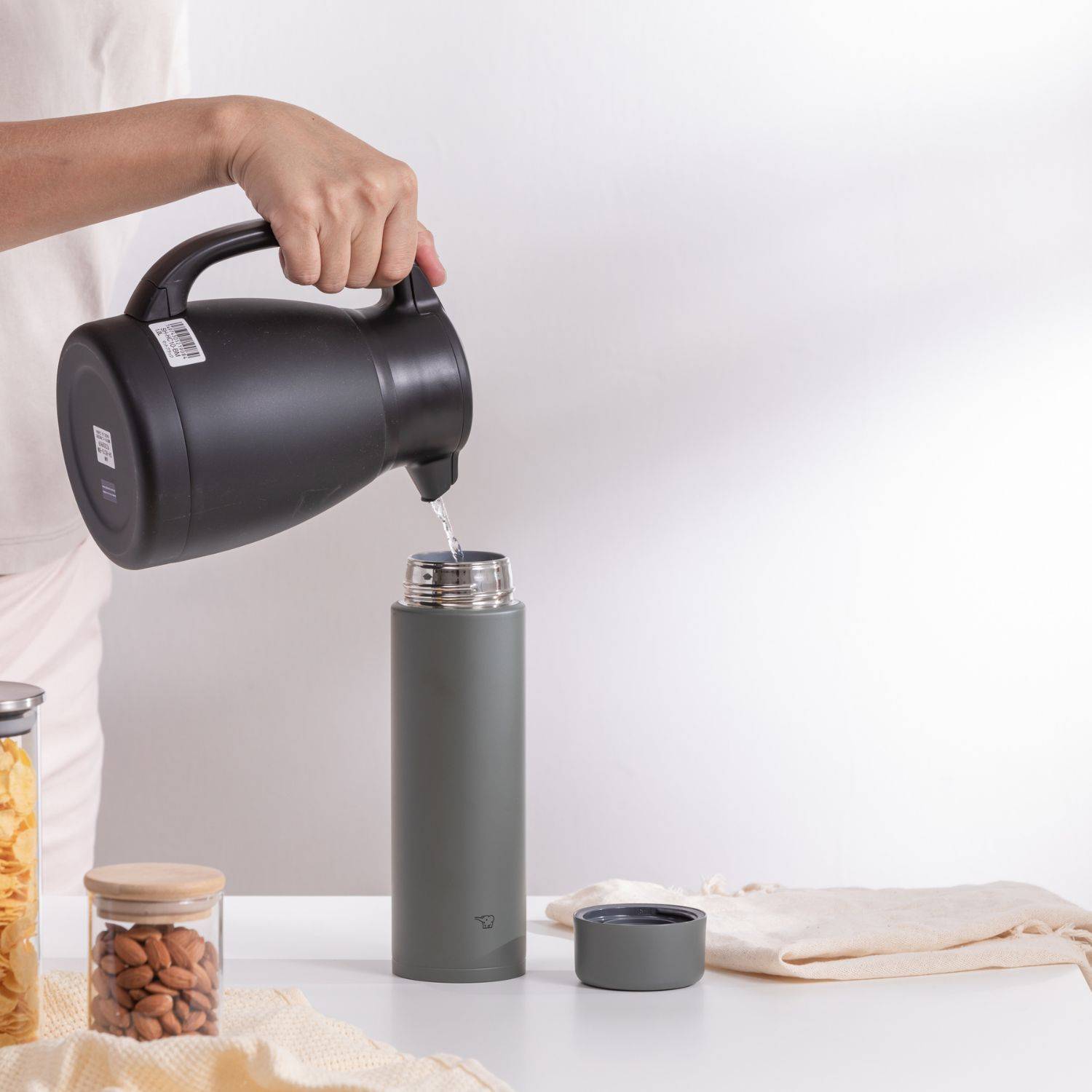 Bình giữ nhiệt nắp vặn Zojirushi SM-GA60 - 0.6L Hàng Chính Hãng