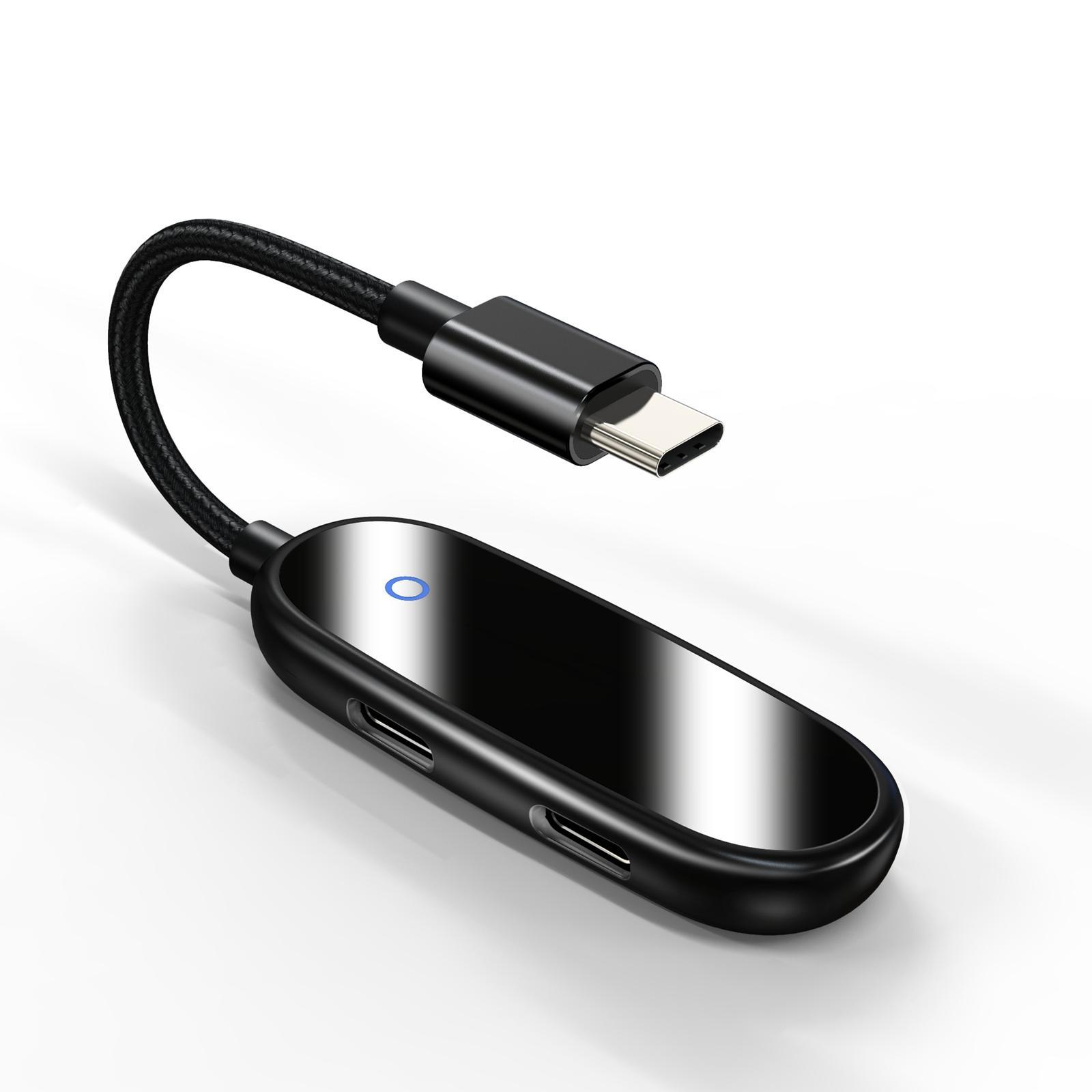 Splitter Audio + Charge Adapter Premium Stereo