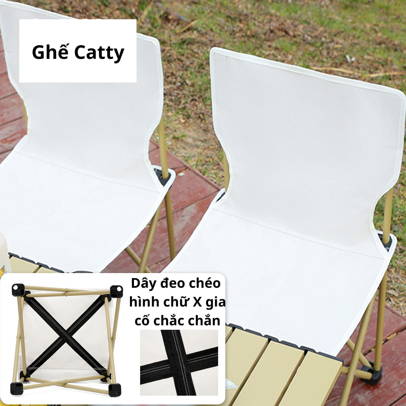 Bàn Ghế Dã Ngoại Gấp Gọn Hợp Kim Nhôm, Bàn Ghế Mang Đi Picnic Du Lịch Xếp Gọn Tiện Lợi