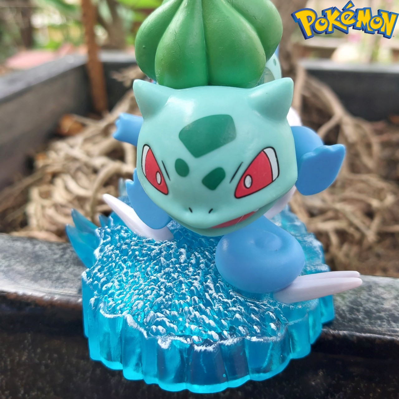 Mô hình Pokemon rùa kini và ếch kỳ diệu lướt sóng 2058 2-3