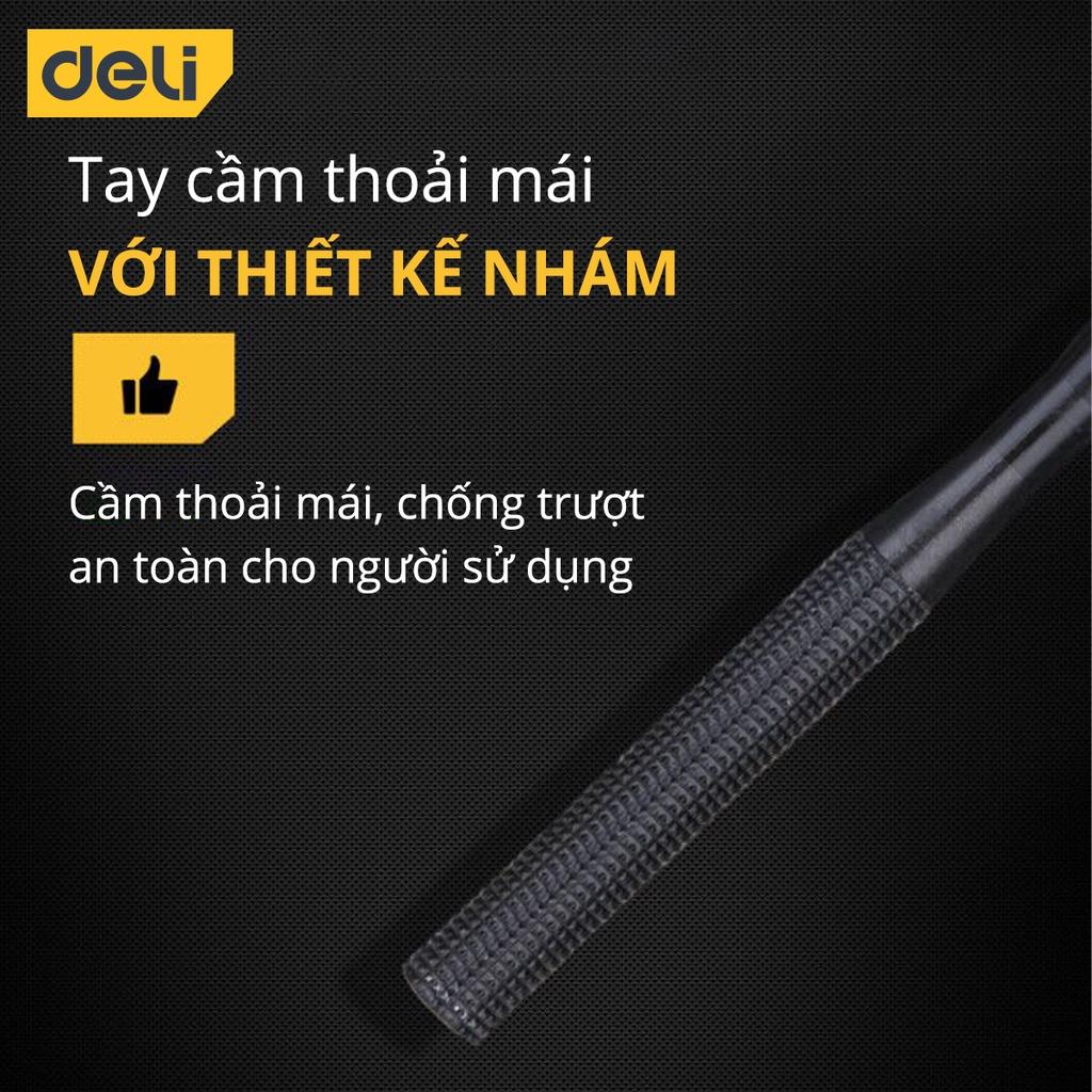 Dao Cắt Kính Thủy Tinh Deli 180mm Chất Lượng Cao - Lưỡi Dao Sắc Bén, Đường Cắt Gọn Đẹp, Thiết Kế Nhỏ Gọn - DL2701