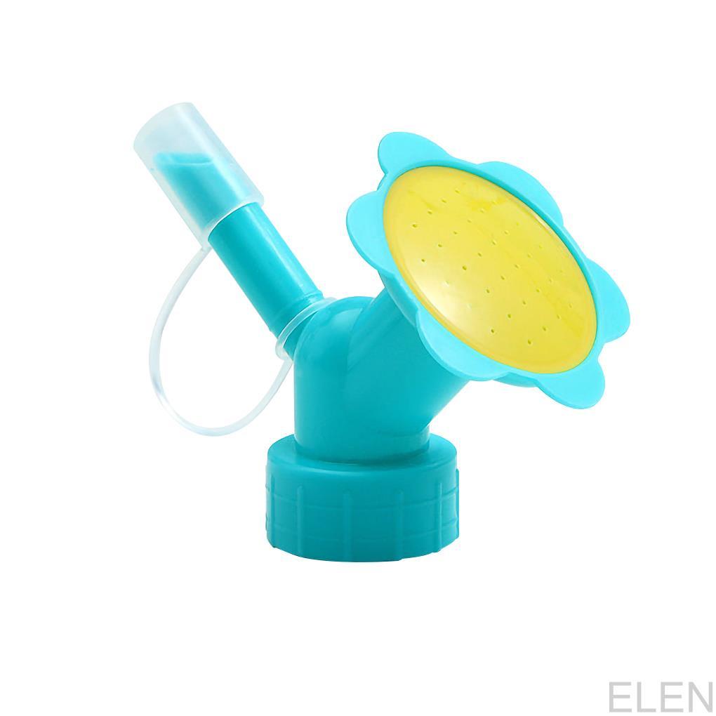 Drink Bottle Watering Spray Home Garden Flower Shop Plant Irrigation Sprinkler PP Nozzle Blue ELEN