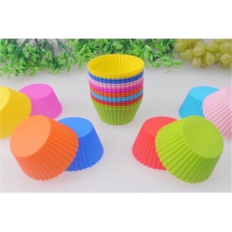 Khuôn cupcake silicon 7cm