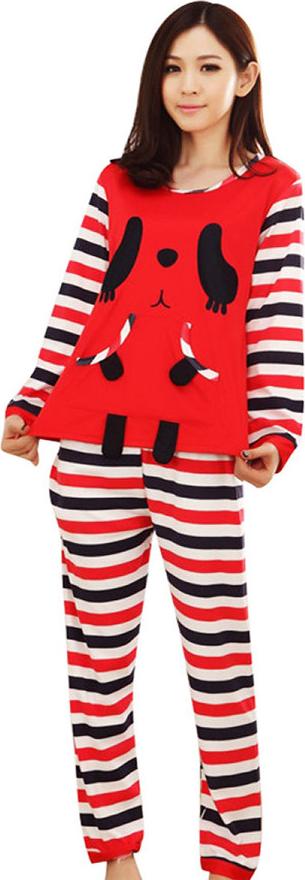 Bộ Đồ Ngủ Hoạt Hình Family Shop DND03 - Đỏ (Freesize)