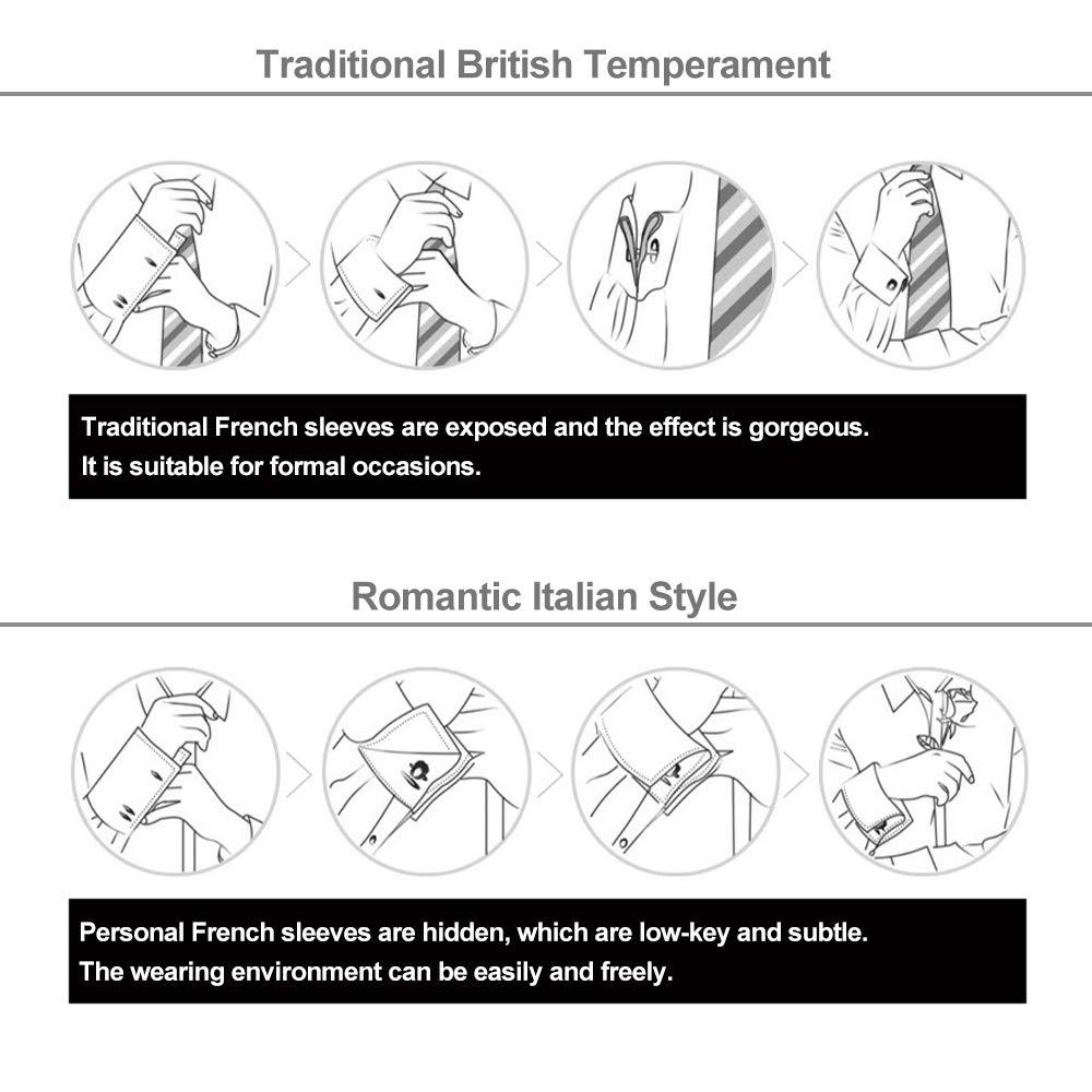 Nút cuff chuyển động xem đồng hồ người đàn ông áo cổ điển thép thép thương mại thương mại quà cưới