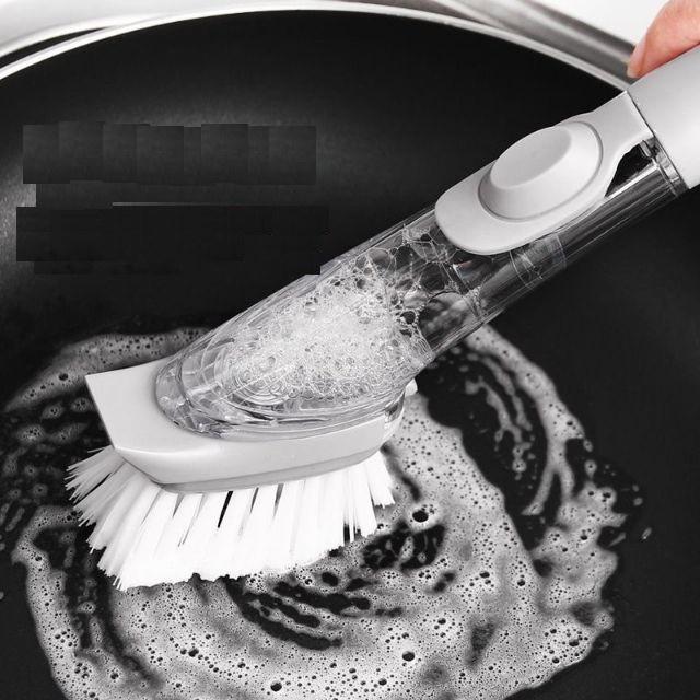 Dụng cụ cọ rửa xoong nồi thông minh, Cọ rửa bát đĩa, nồi chảo, bồn rửa, sàn nhà tắm - Dụng cụ rửa đa năng